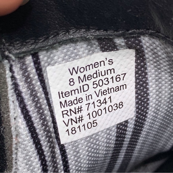 L.L. Bean 503167 Women's Black Old Port Suede Leather Ankle Boots Size 8 - Picture 16 of 16